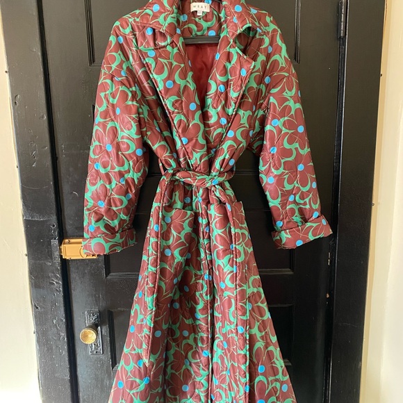 Wray Jackets & Blazers - Wray Roberta Puffer in Midnight Daisy